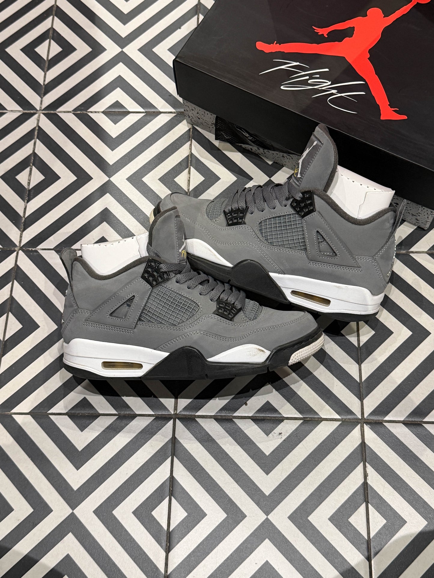 Jordan 4 Cool Grey (Taille 40,5)