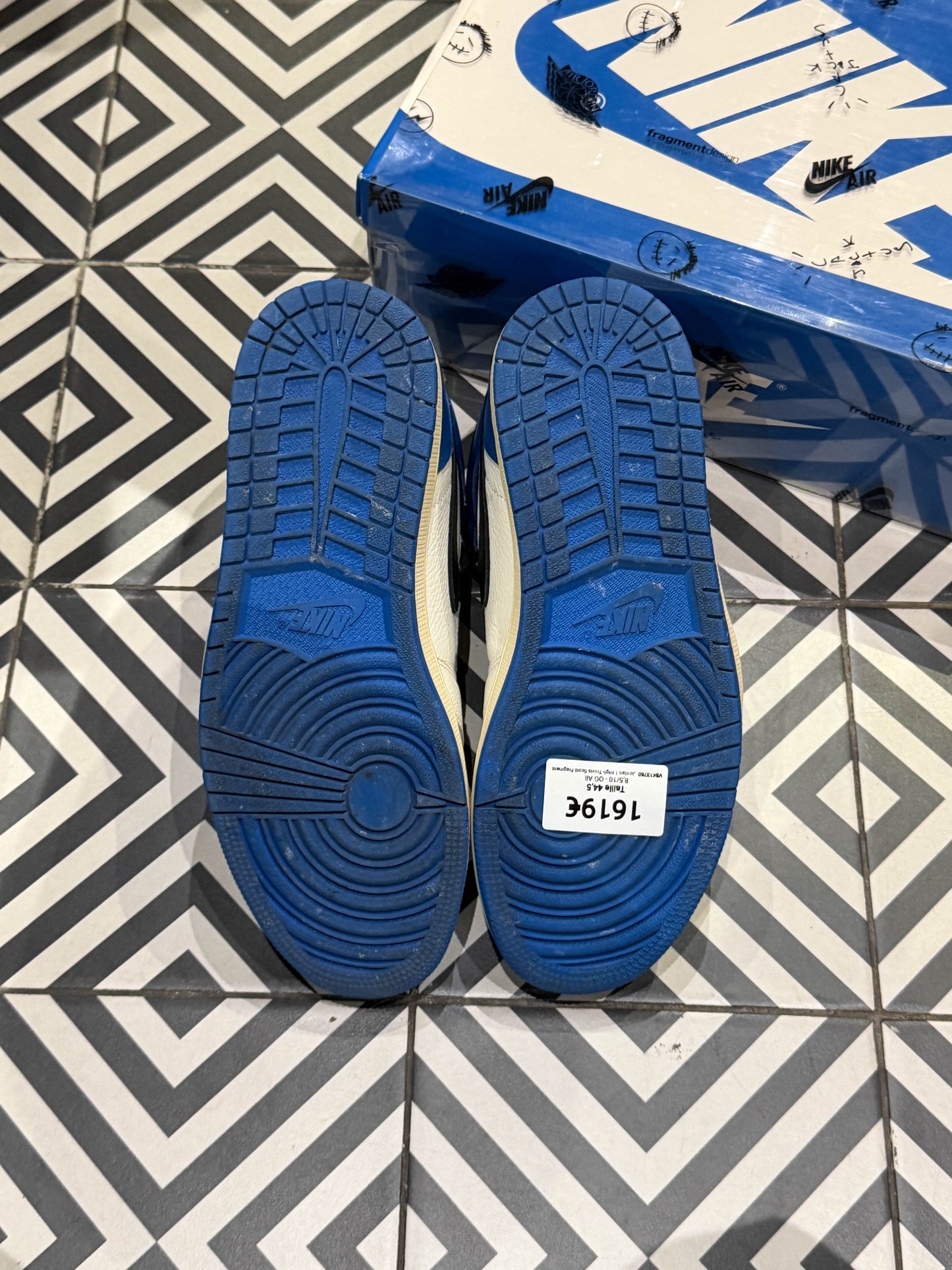 Jordan 1 High Travis Scott Fragment (Taille 44,5)