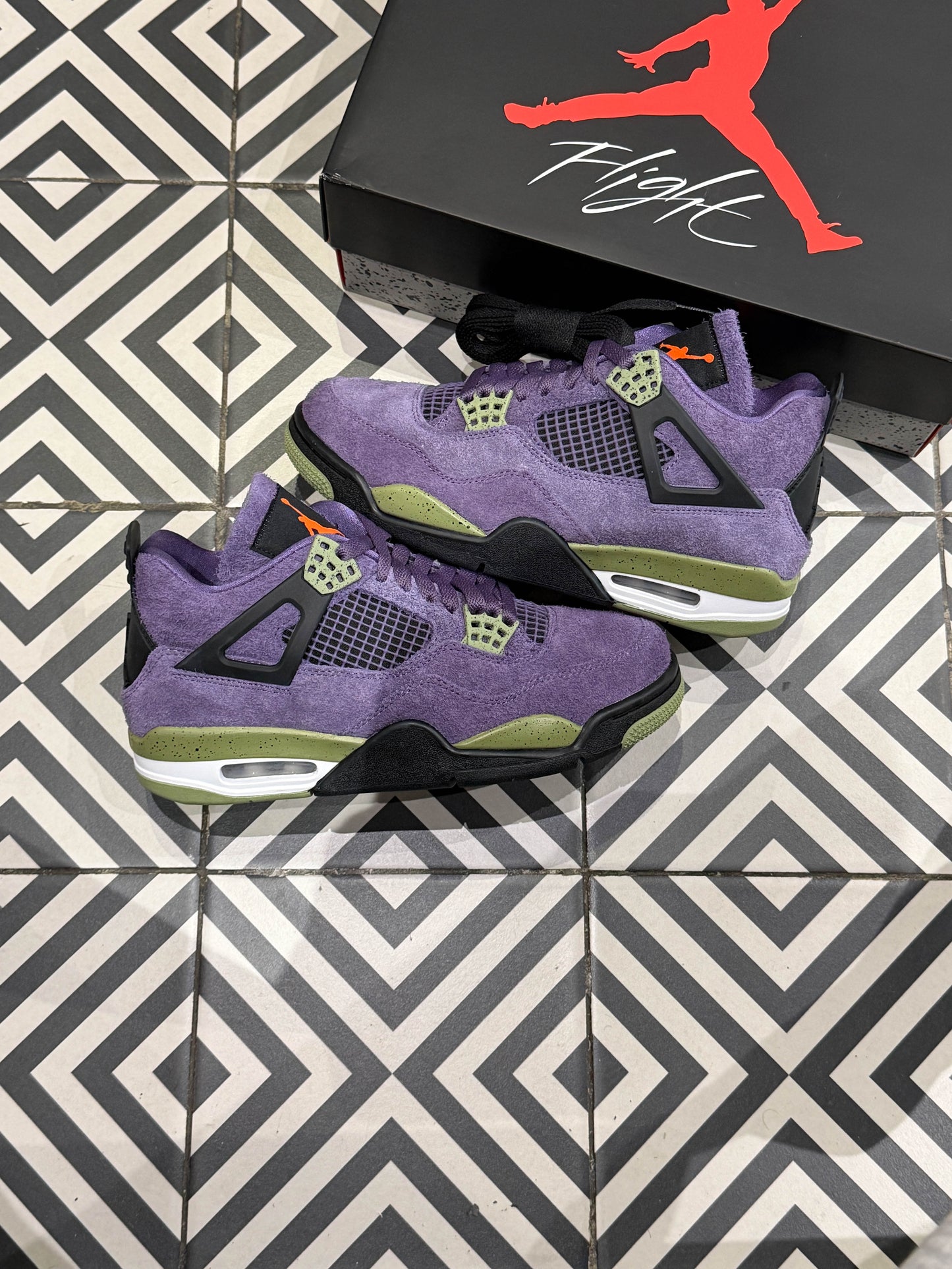 Jordan 4 Canyon purple (Taille 41)