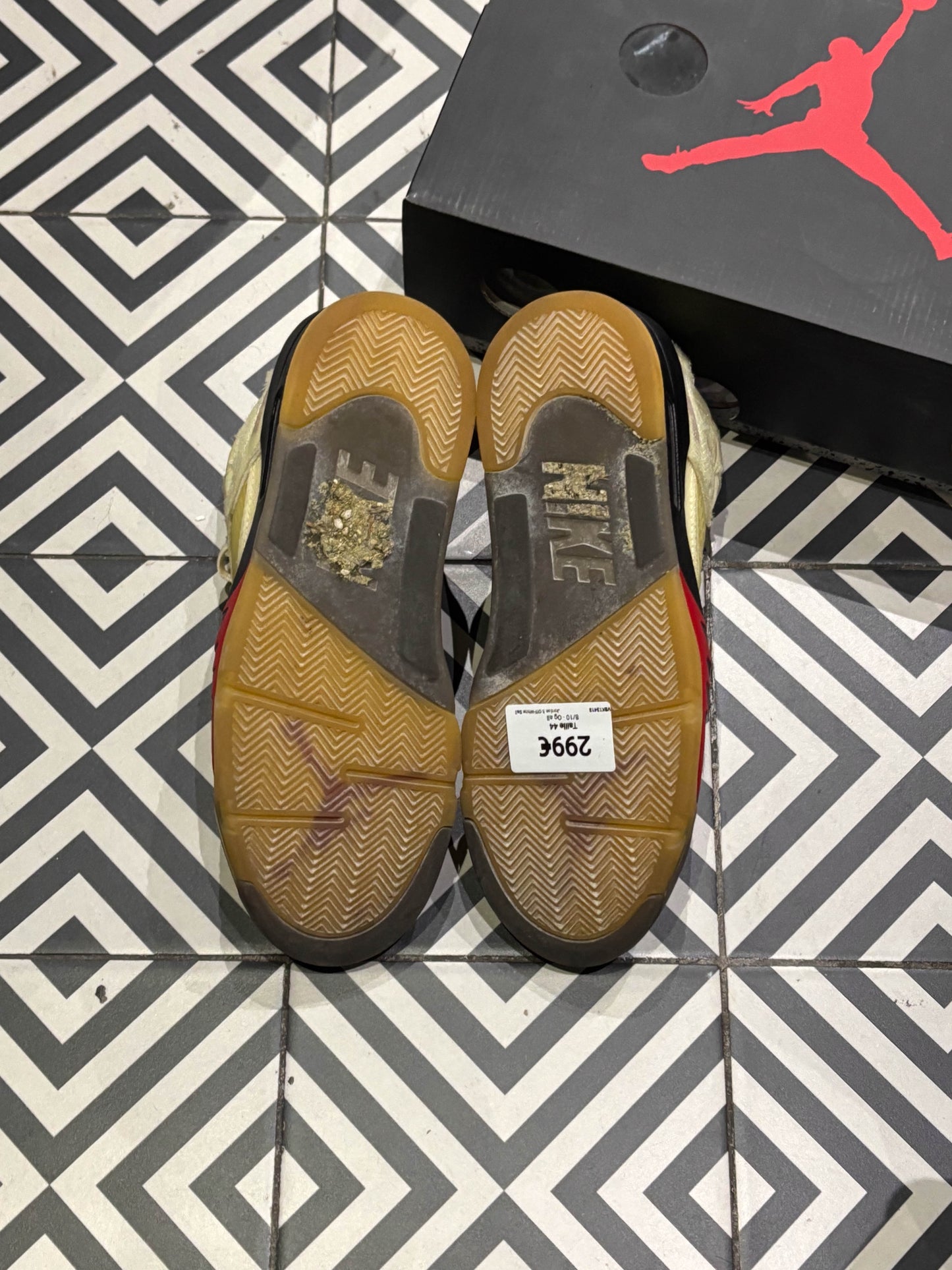 Jordan 5 Off-White Sail (Taille 44)