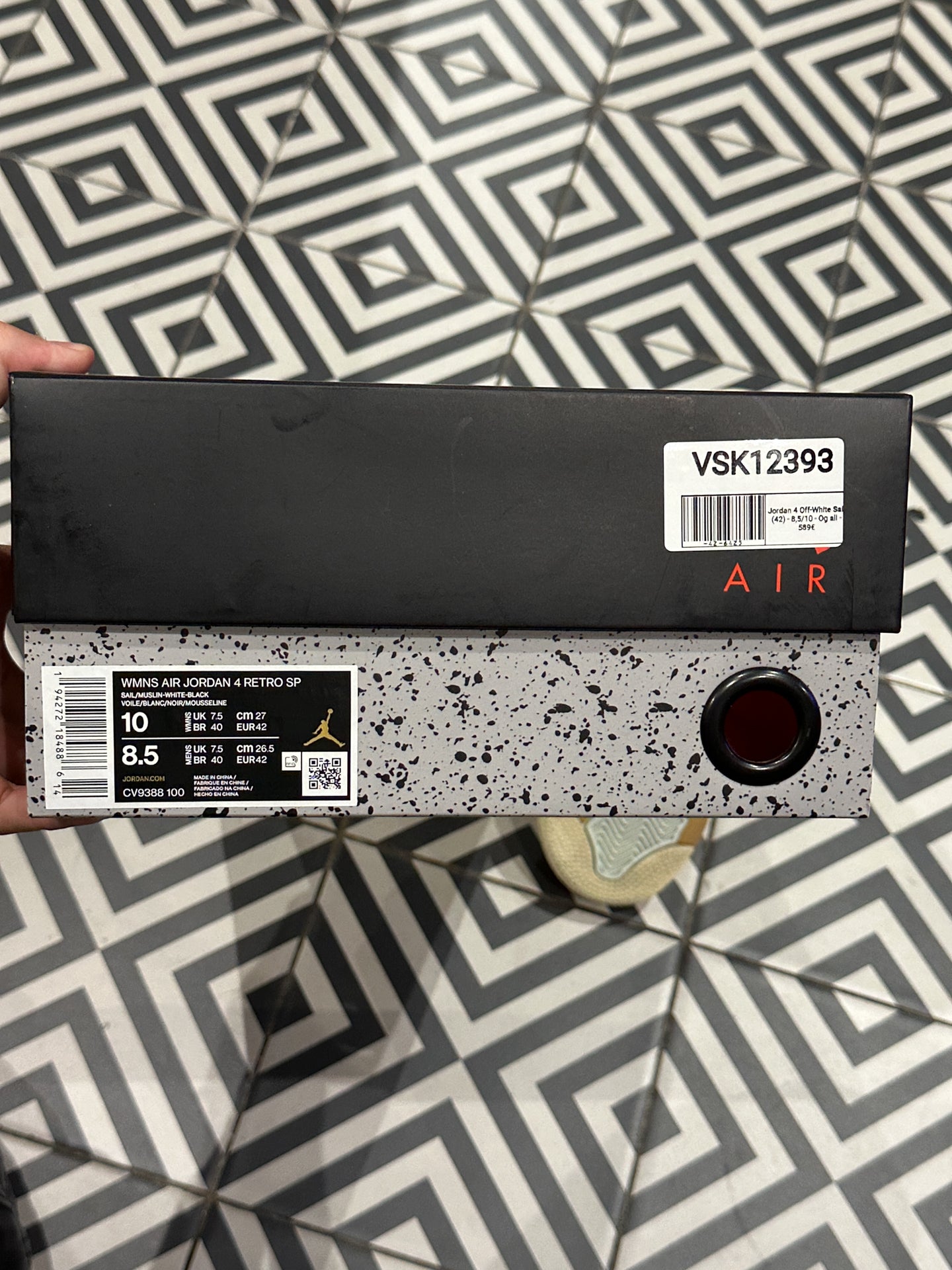 Jordan 4 Off-White Sail (42)