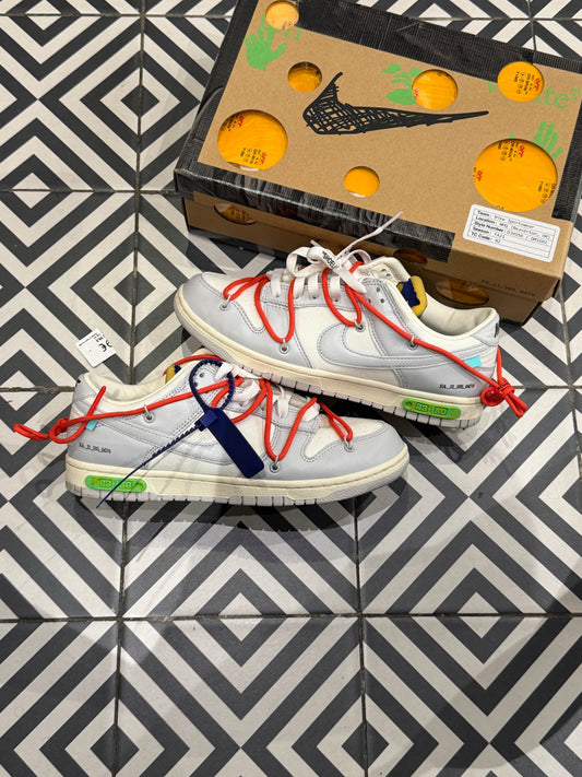 Dunk Low Off White Lot 23/50 (Taille 42)
