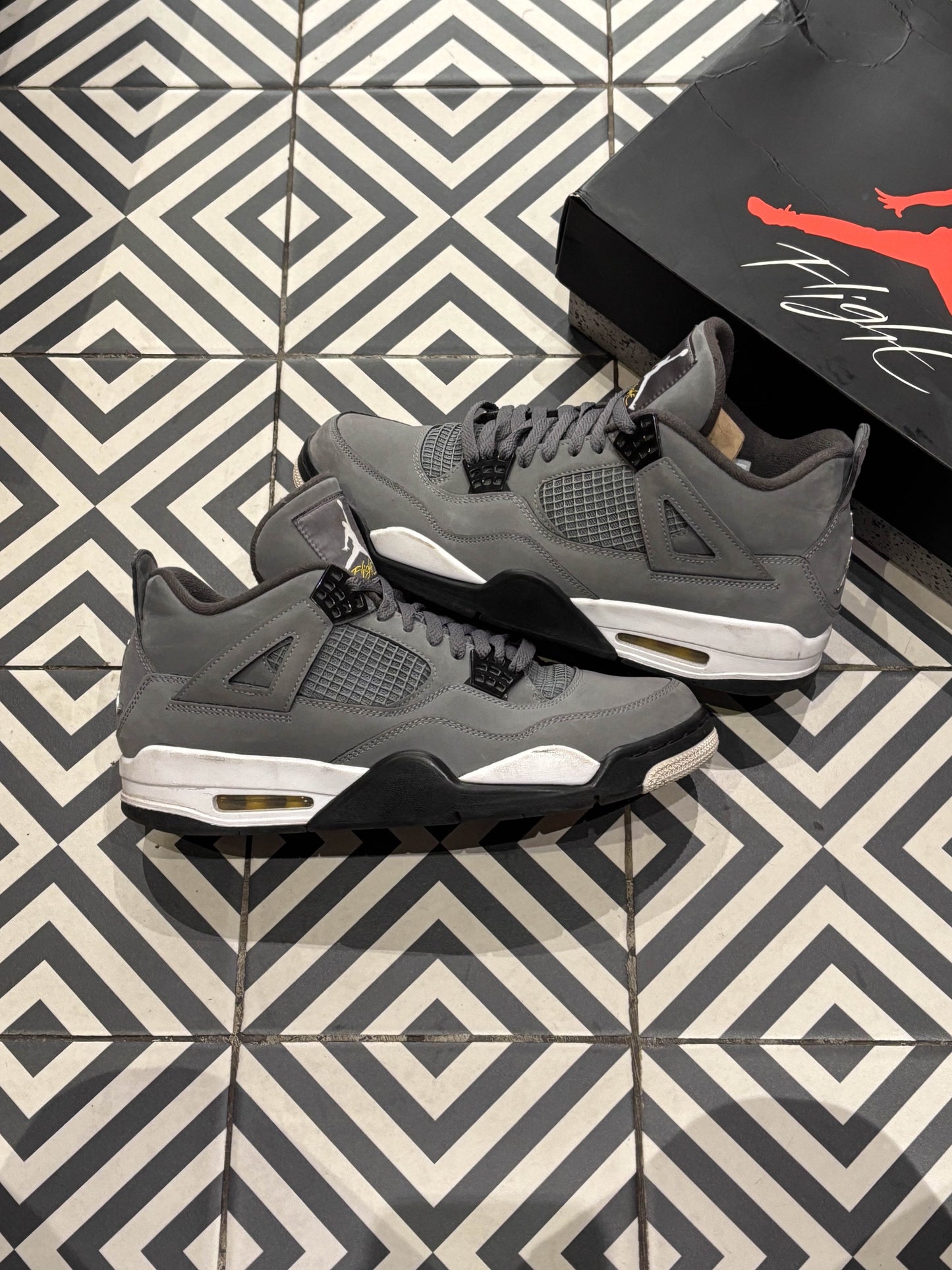 Jordan 4 Cool Grey (Taille 44,5)