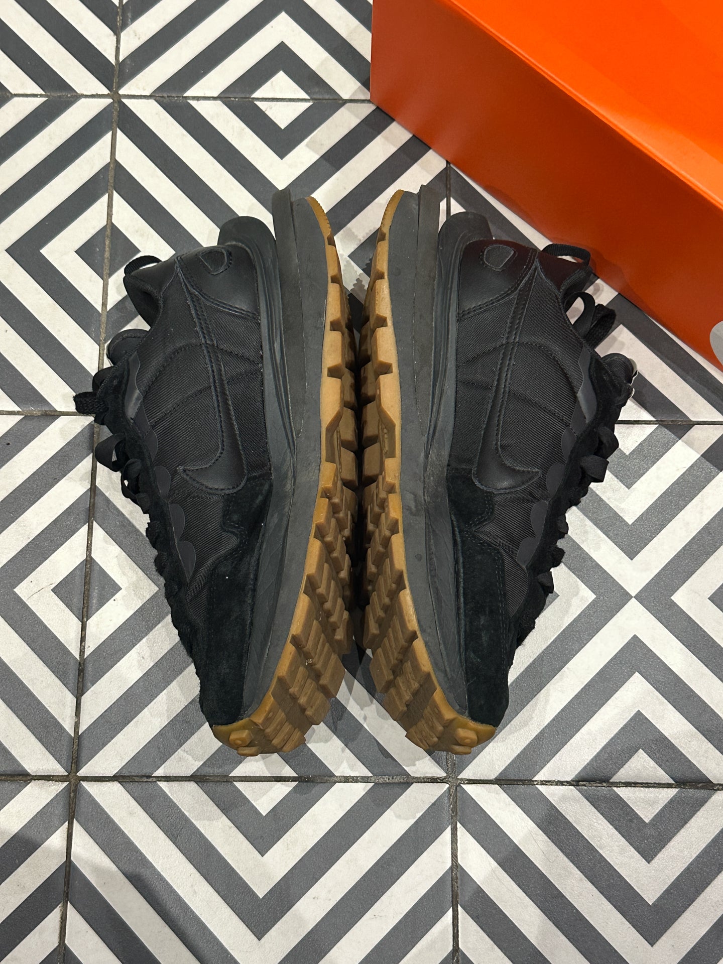 Sacai Vaporwafffle Black Gum (Taille 42)