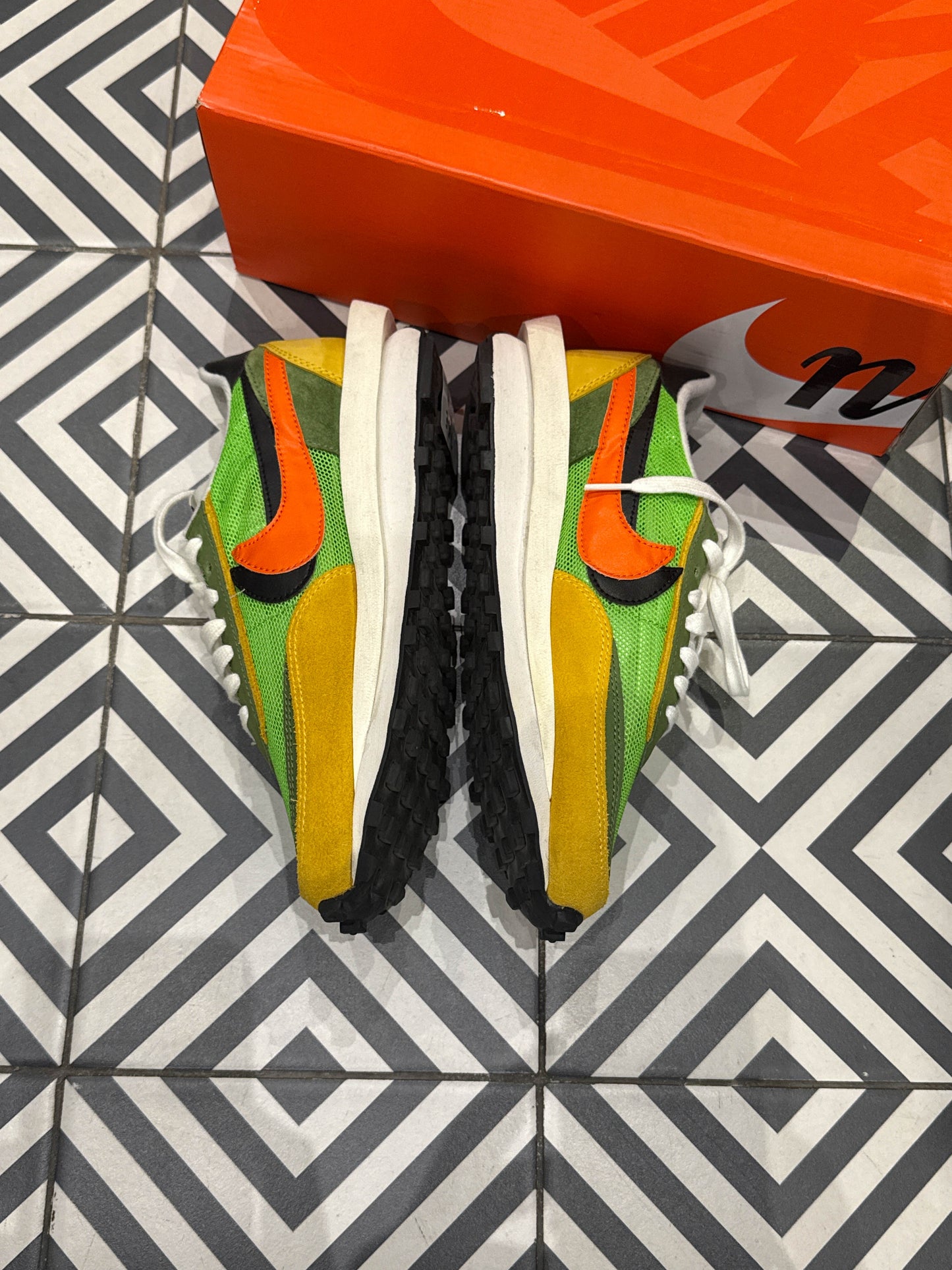 Sacai LD Waffle Green Gusto (Taille 40,5)