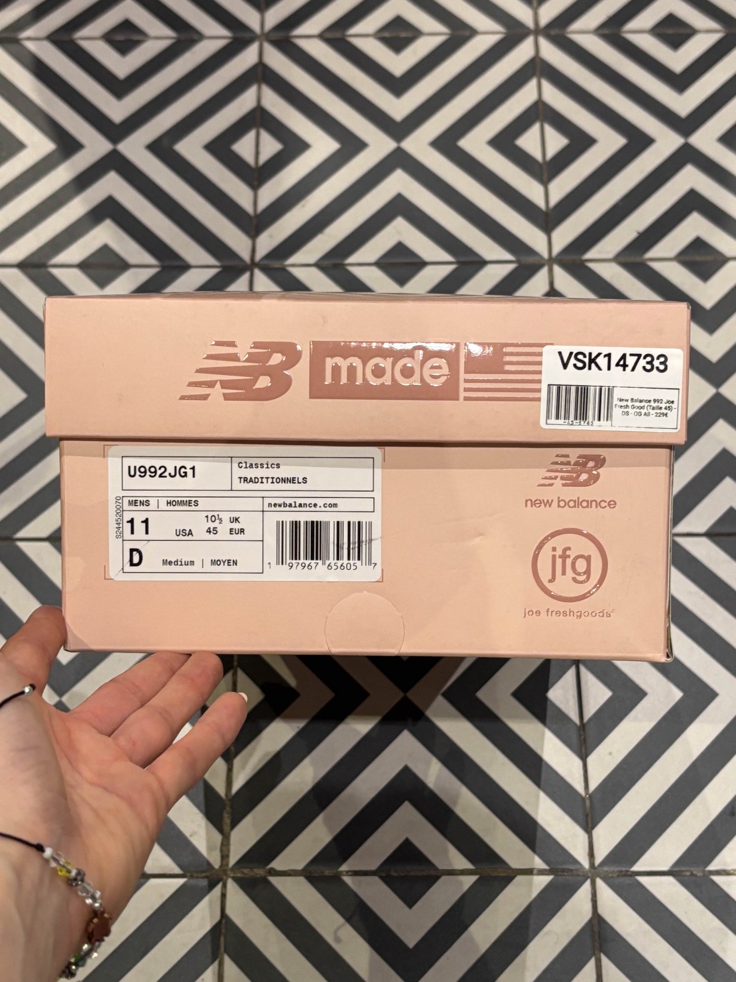 New Balance 992 Joe Fresh Good (Taille 45)