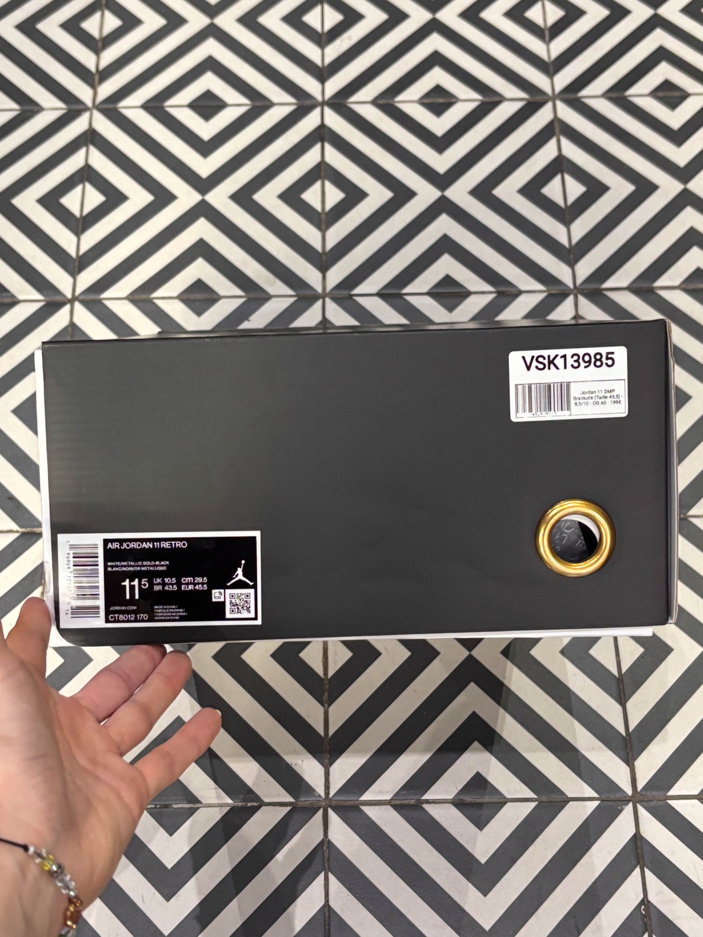 Jordan 11 DMP Gratitude (Taille 45,5)