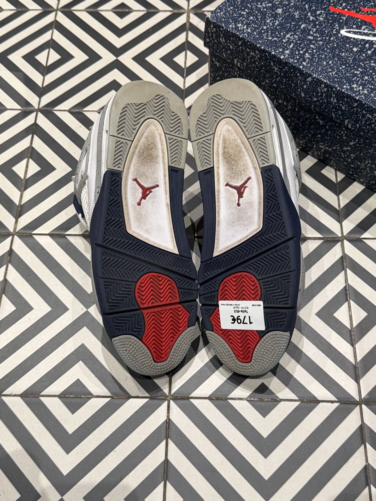 Jordan 4 Midnight Navy (Taille 45,5)