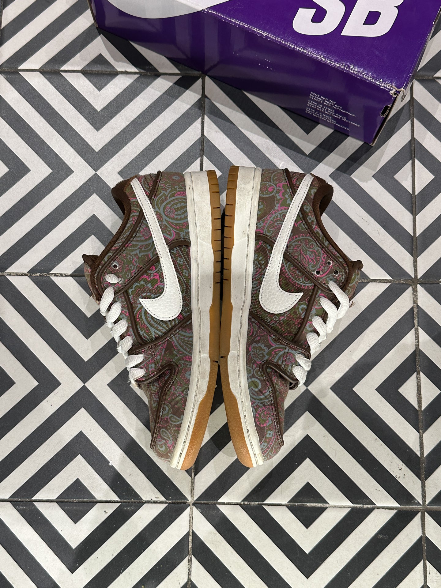 Dunk SB Paisley Brown (37,5)