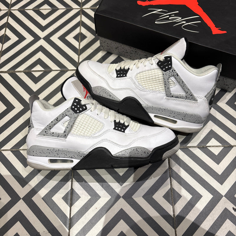 Jordan 4 White Cement 2016 (Taille 43)
