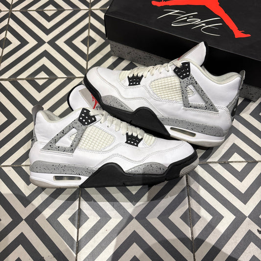 Jordan 4 White Cement 2016 (Taille 43)