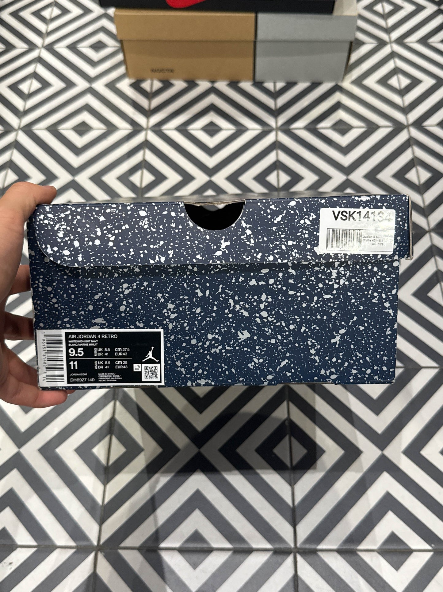 Jordan 4 Midnight navy (Taille 43)