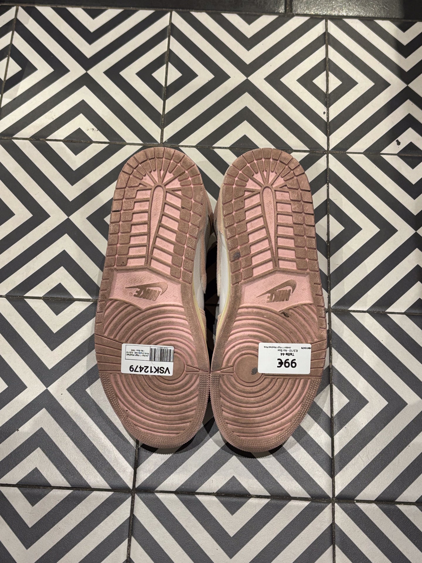 Jordan 1 High Washed Pink (Taille 44)