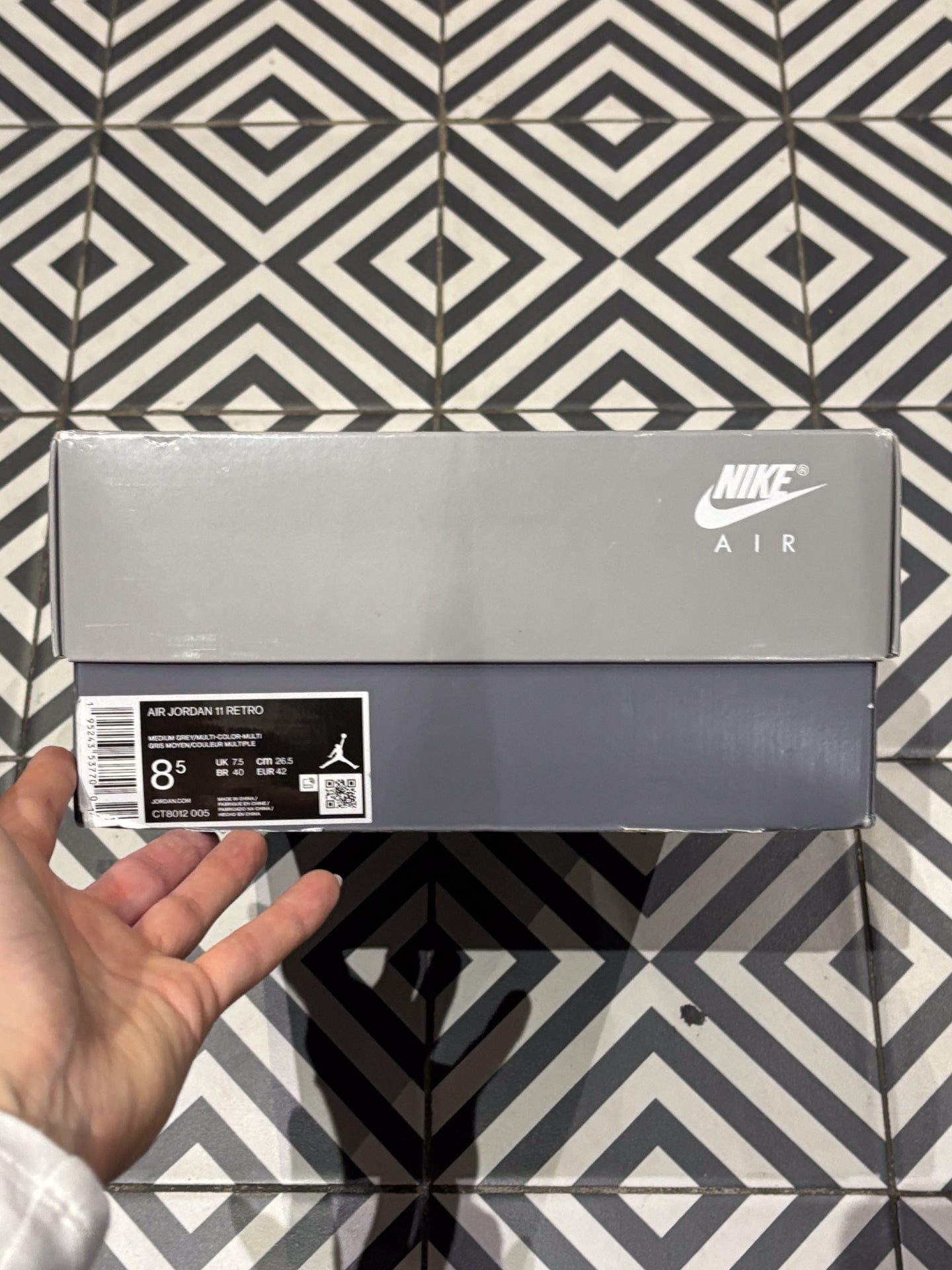 Jordan 11 Cool Grey (Taille 42)
