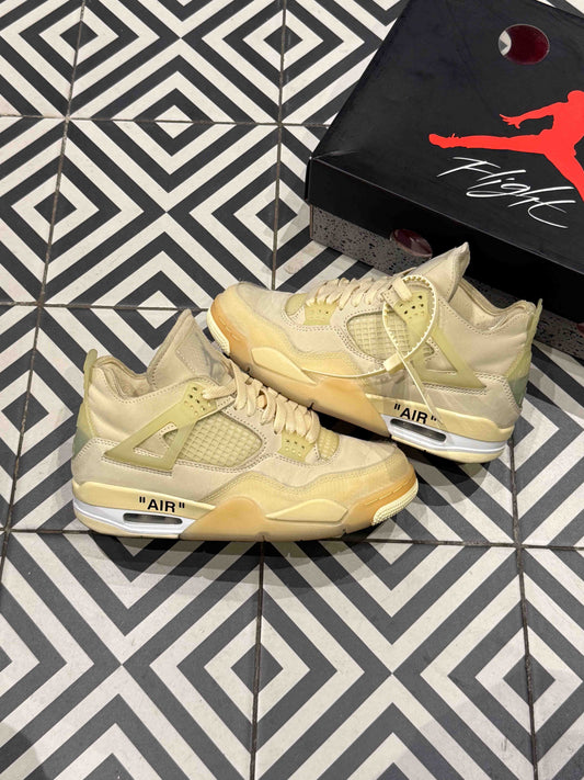 Jordan 4 Off-White Sail (Taille 38)