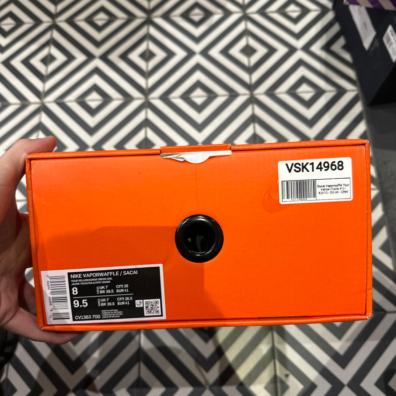 Sacai Vaporwaffle Tour Yellow (Taille 41)