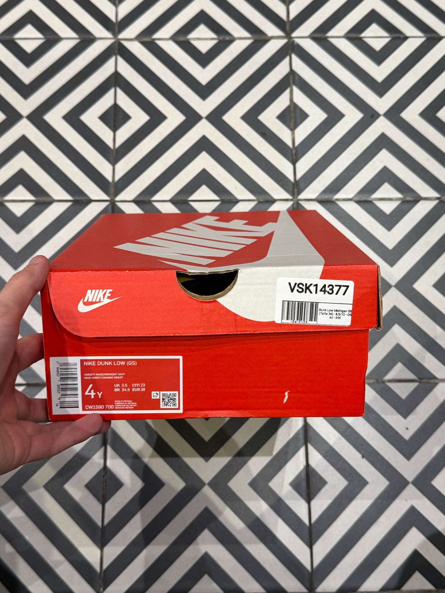 Dunk Low Michigan GS (Taille 36)