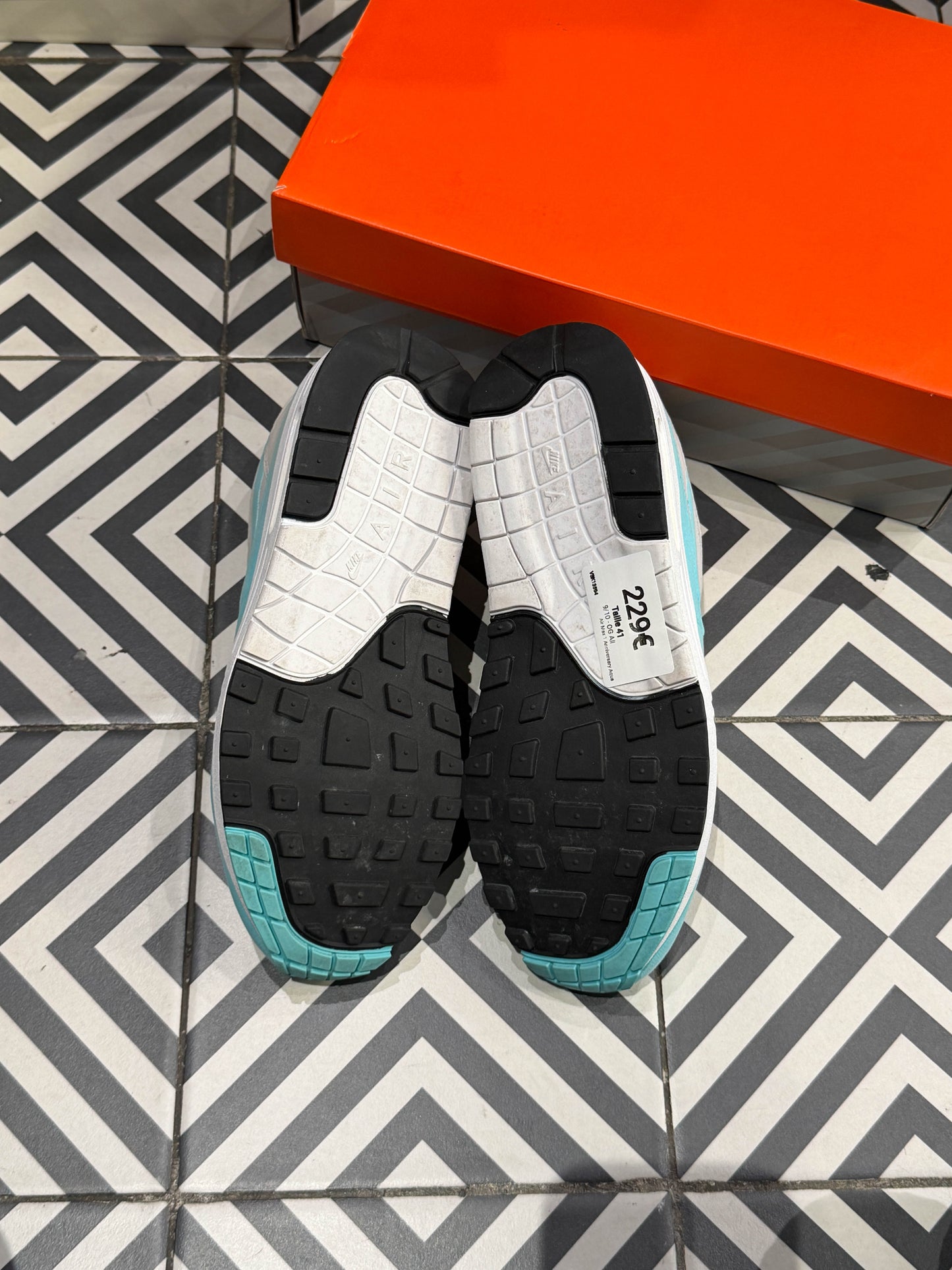 Air Max 1 Anniversary Aqua (Taille 41)