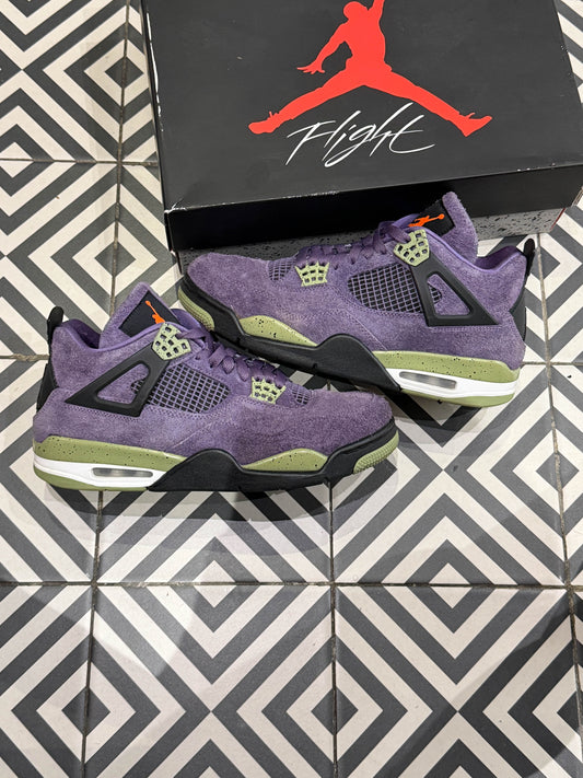 Jordan 4 Canyon purple (Taille 44,5)