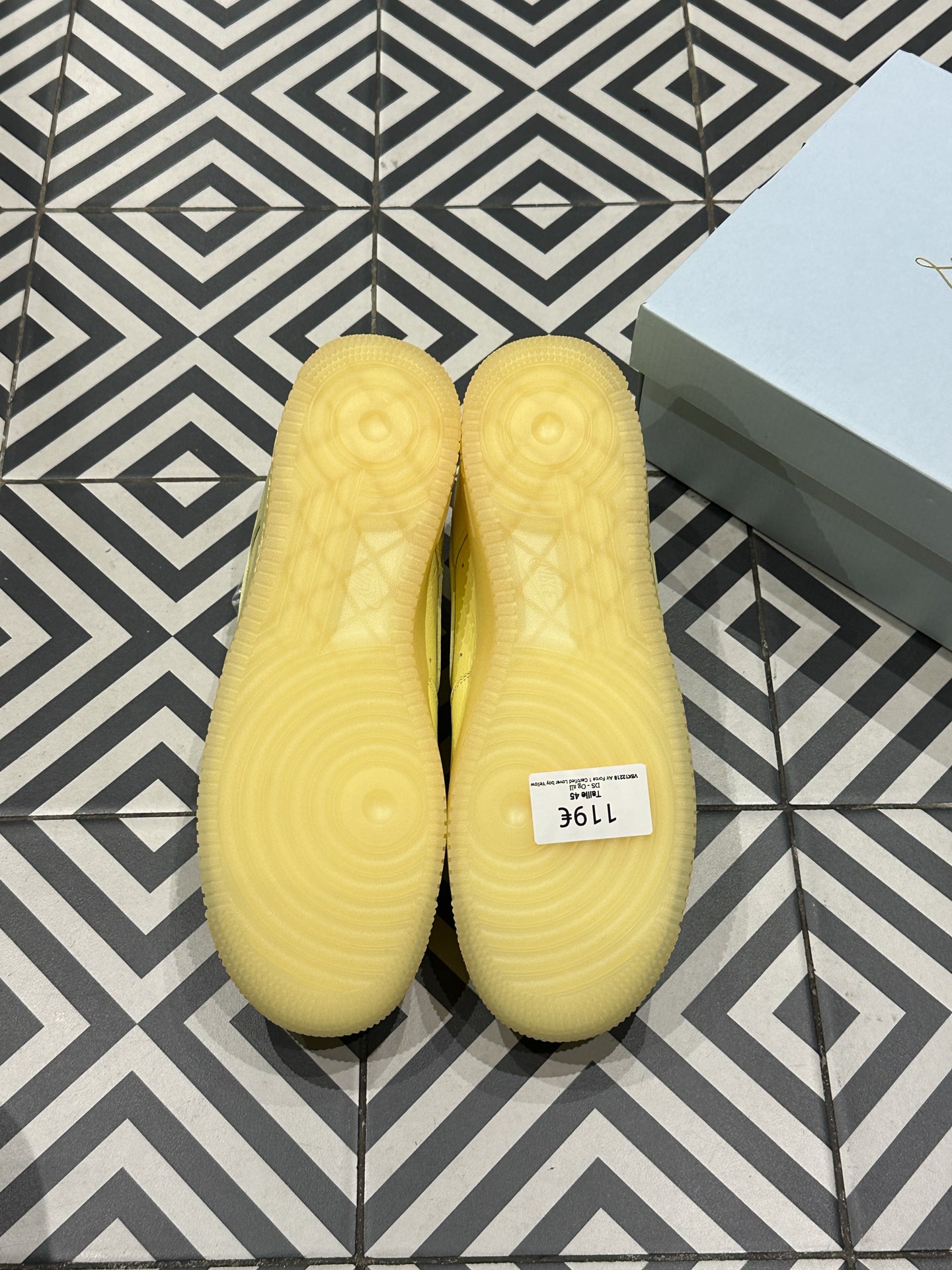 Air Force 1 Certified Lover boy Yellow (45)