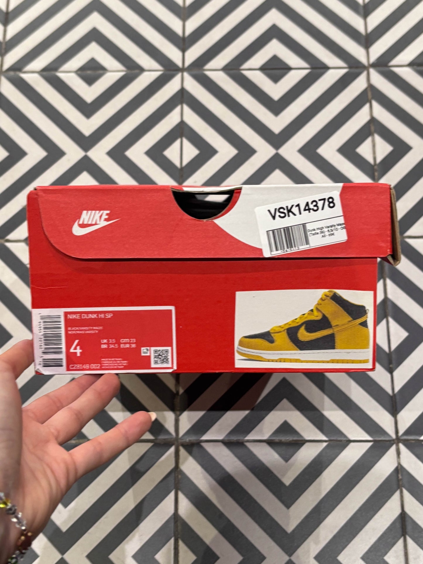 Dunk High Varsity Maze (Taille 36)