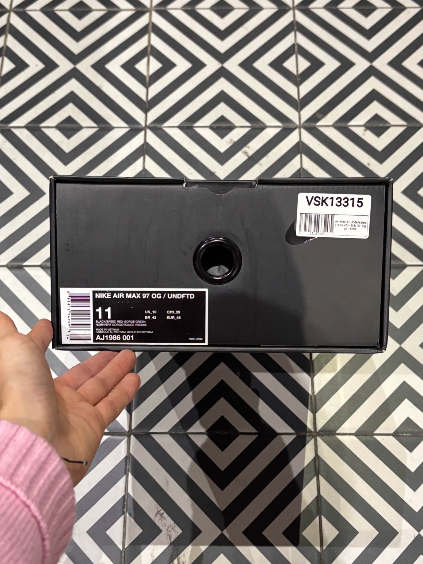 Air Max 97 Undefeated (Taille 45)