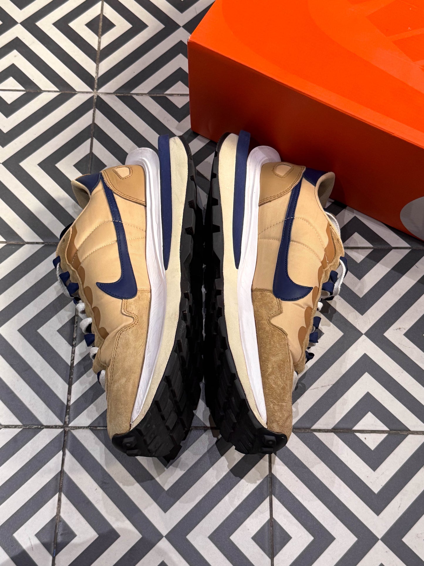 Sacai Vaporwaffle Sesame blue Void (Taille 47,5)