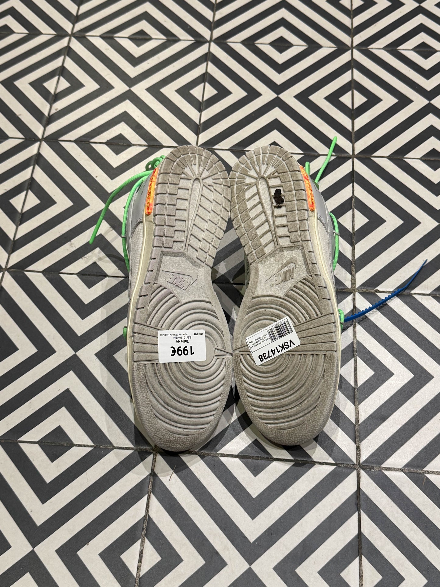 Dunk Low Off-White Lot 26/50 (Taille 44)