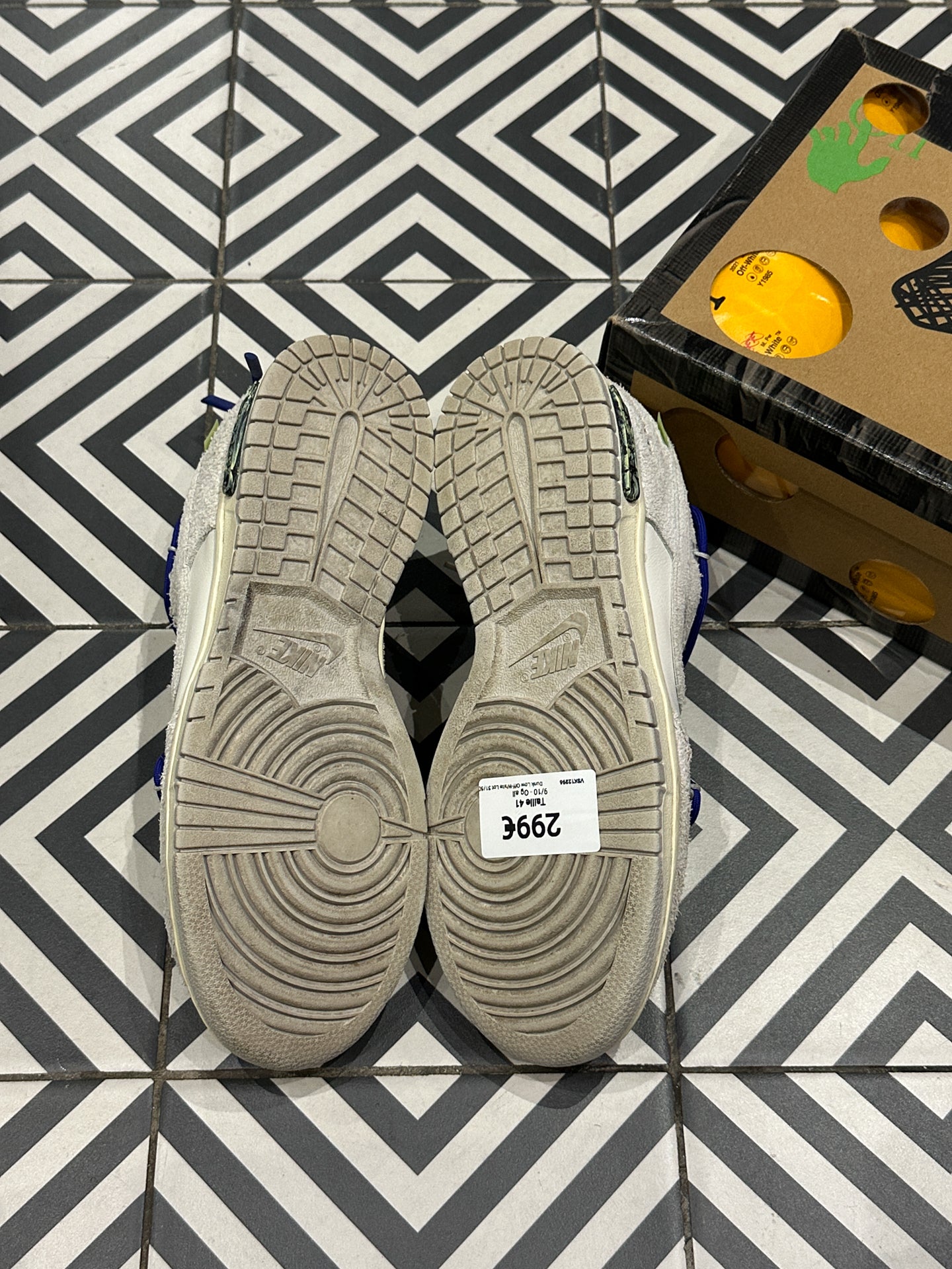Dunk Low Off-White Lot 31/50 (41)