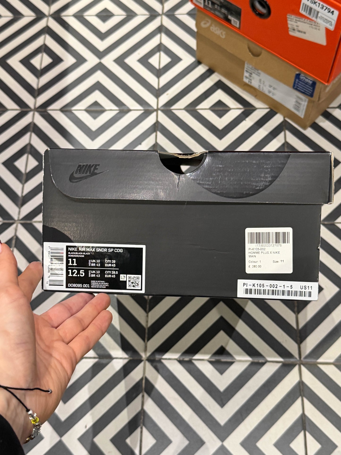 Air Max Sunder CDG Black (Taille 45)