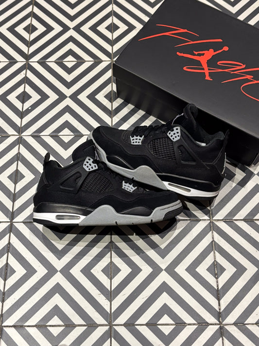 Jordan 4 Black Canvas (42,5)