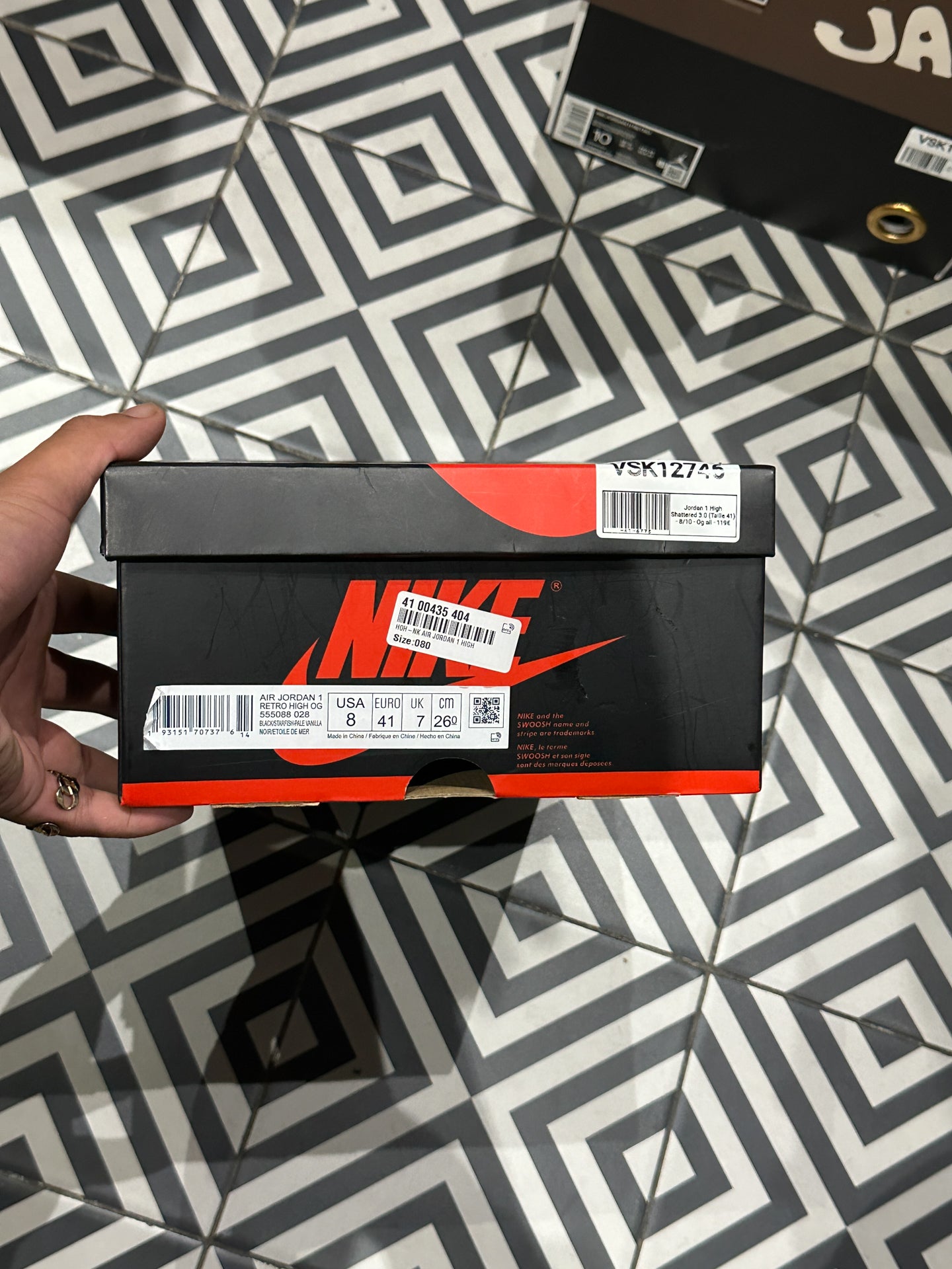 Jordan 1 High Shattered 3.0 (Taille 41)
