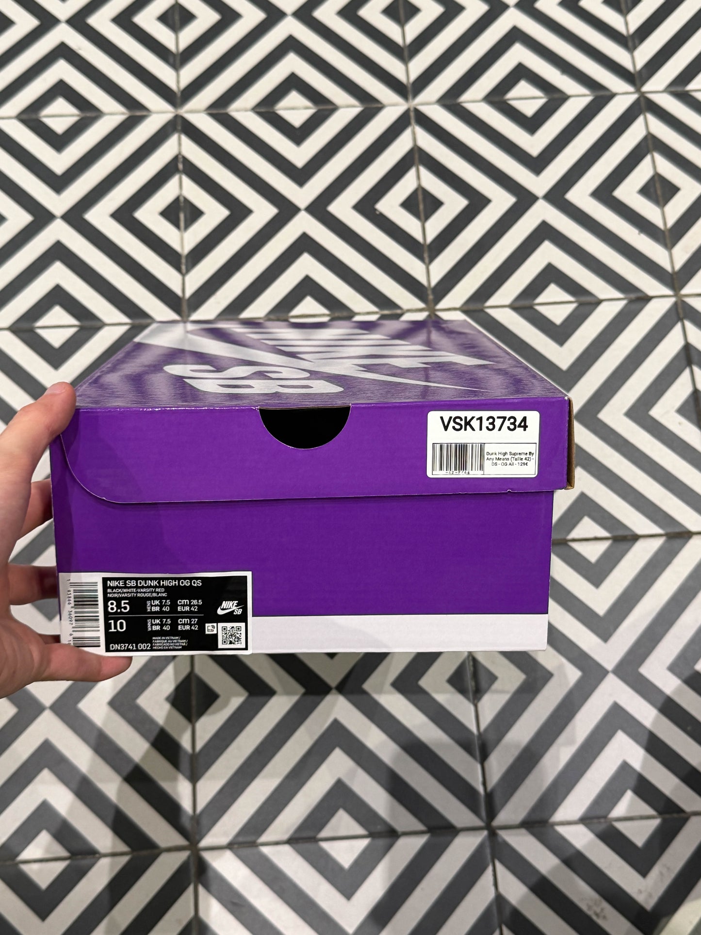 Dunk High Supreme By Any Means (Taille 42)