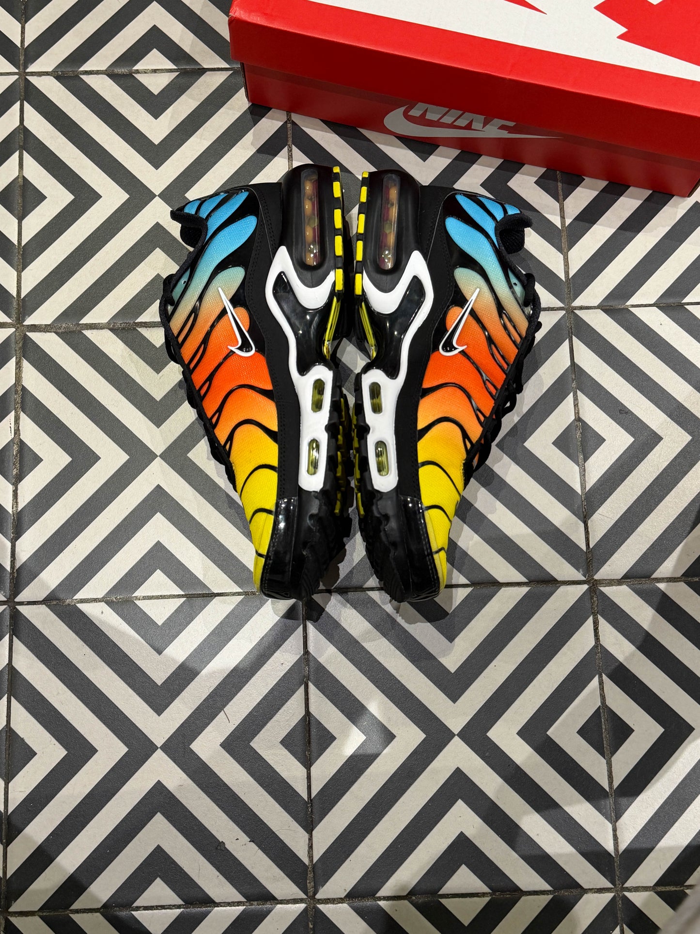 AIr Max Plus (TN) Baltic Blue Safety Orange (Taille 44,5)