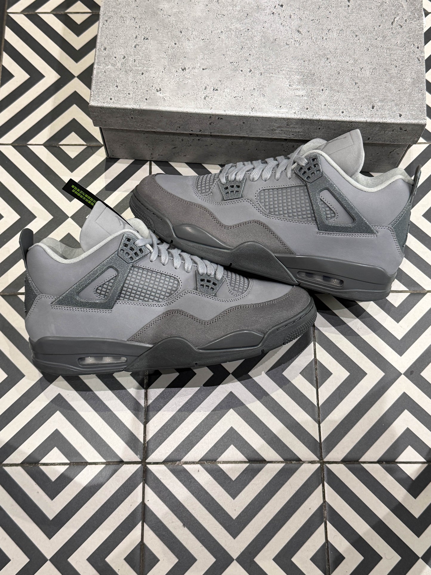 Jordan 4 Wet Cement (Taille 47,5)