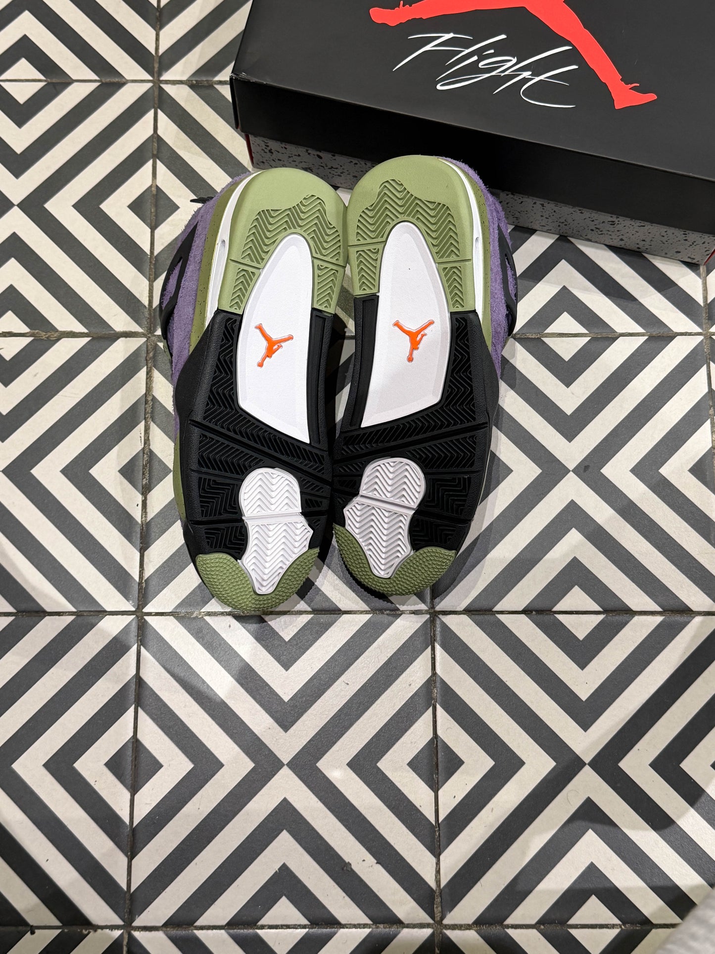 Jordan 4 Canyon purple (Taille 41)