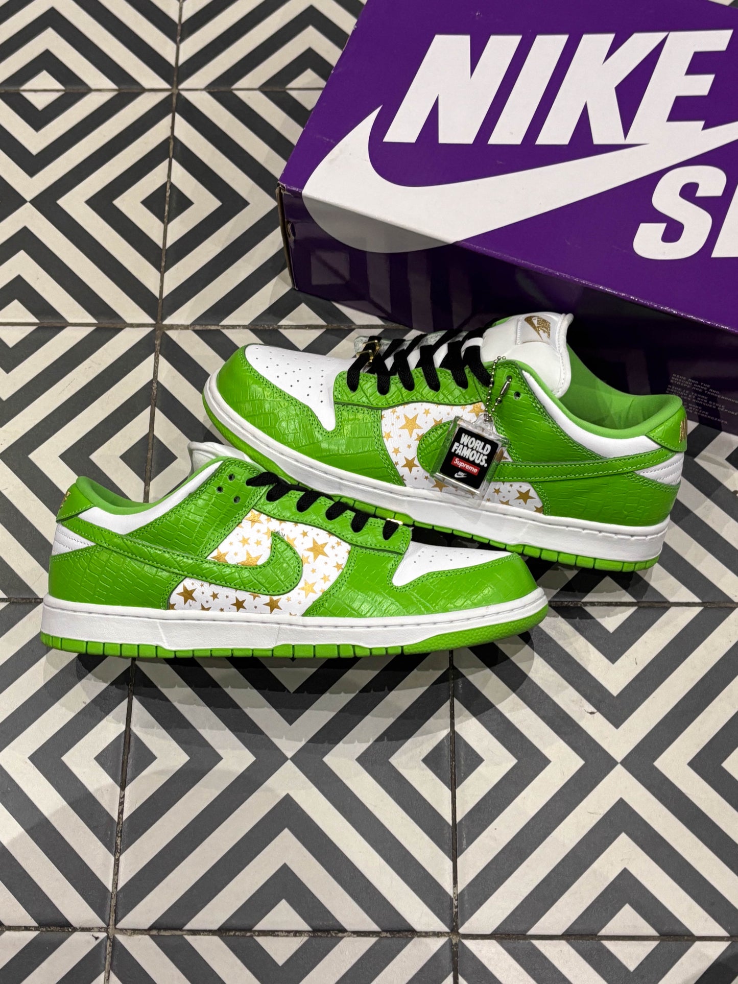 Dunk SB Supreme Green (Taille 44,5)