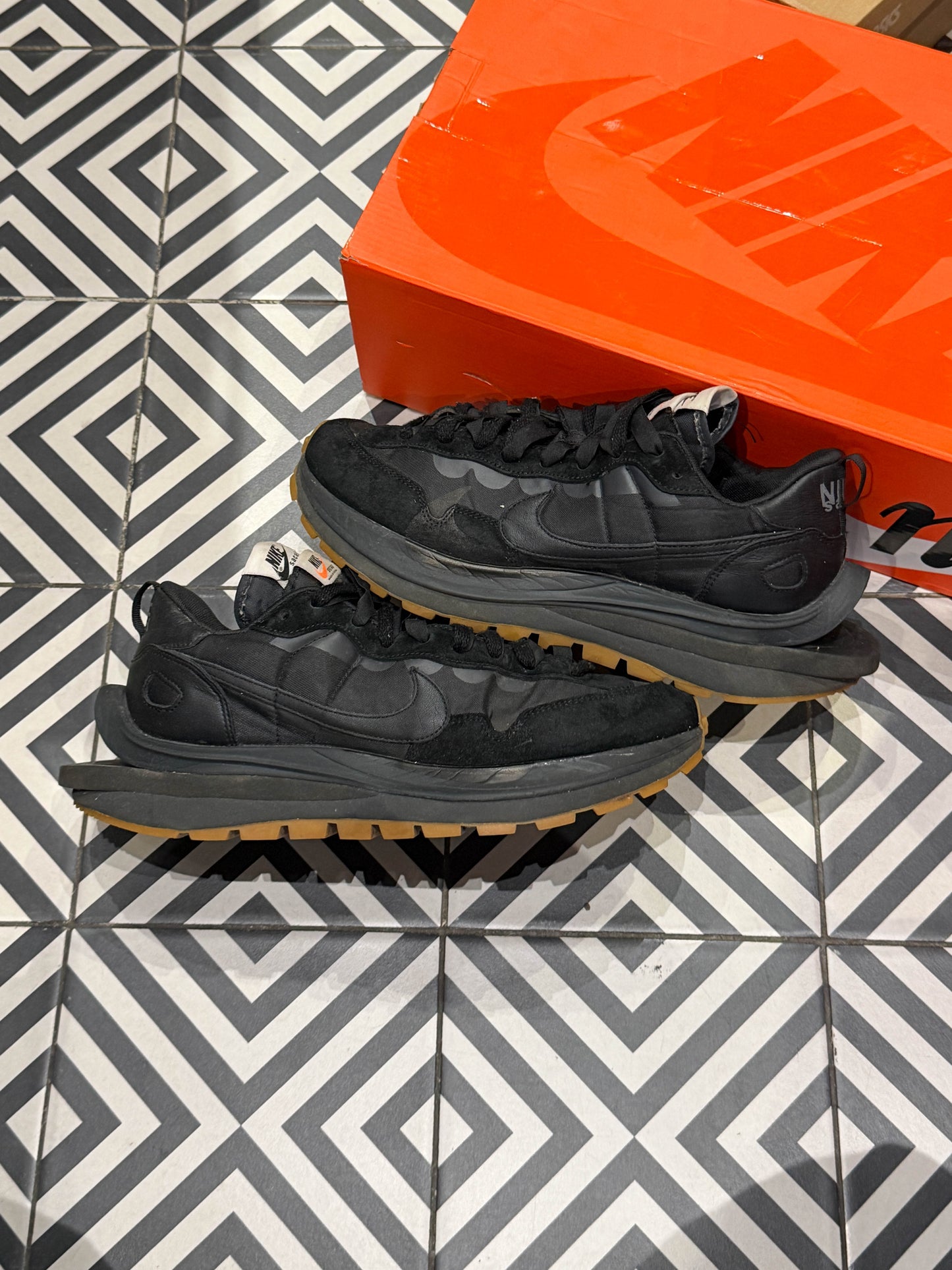 Sacai Vaporwaffle Black Gum (Taille 45)