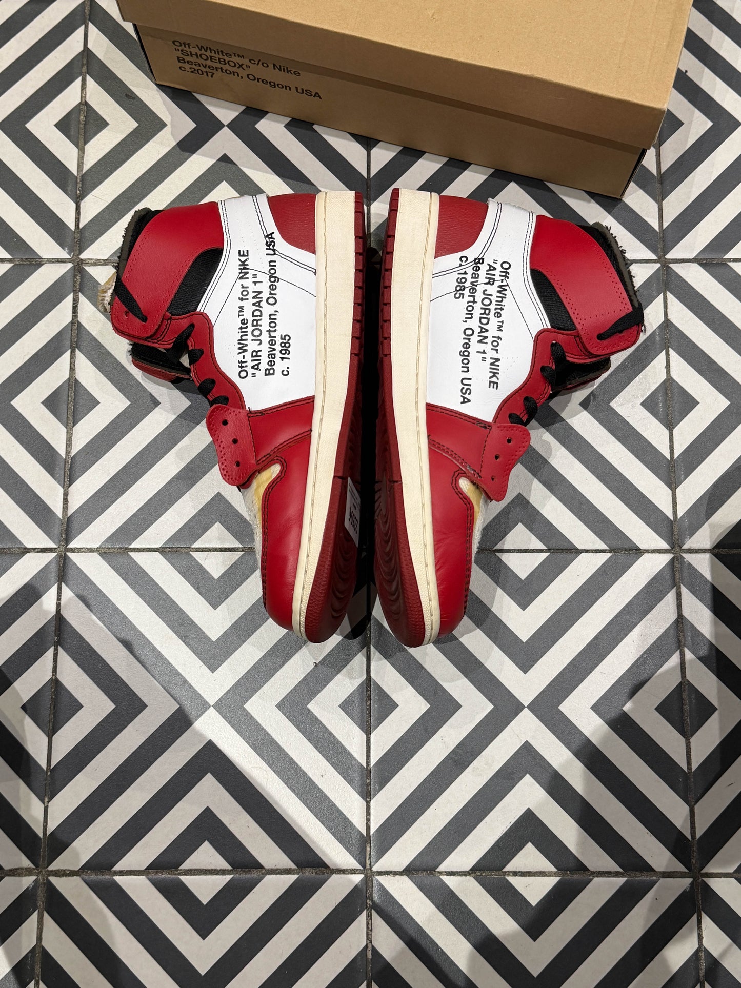 Jordan 1 High Off-White Chicago (Taille 44)