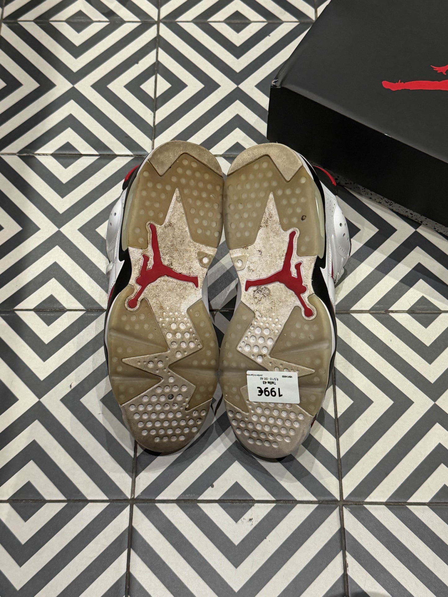 Jordan 6 Carmine (Taille 43)