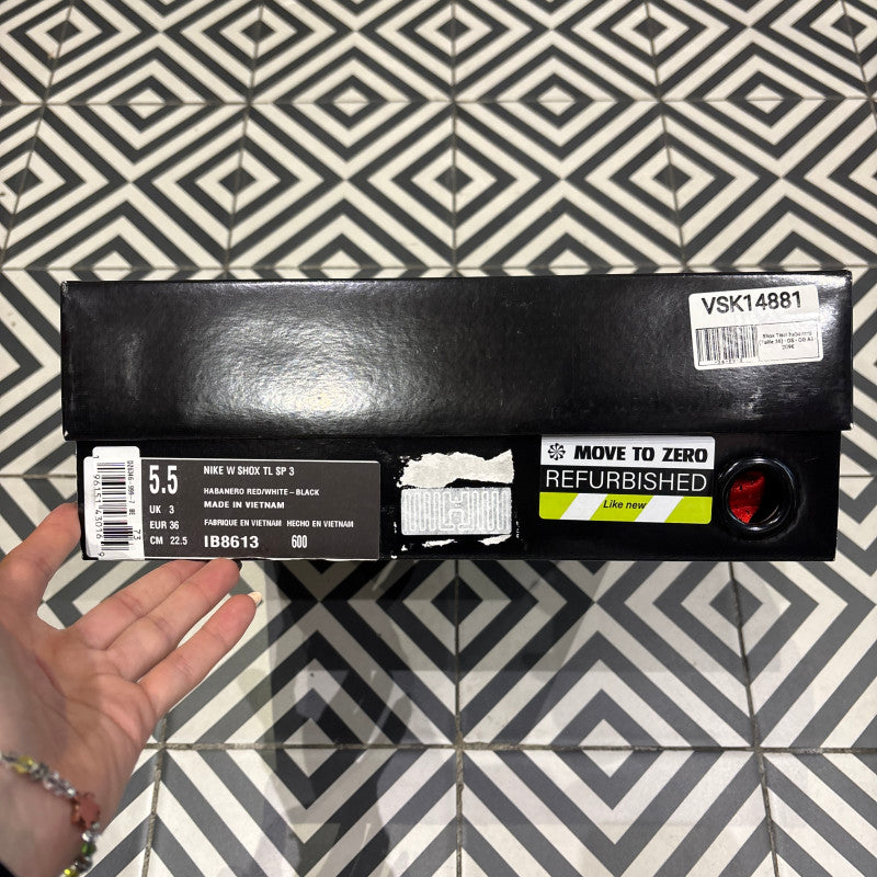 Shox Tisci habanero (Taille 36)