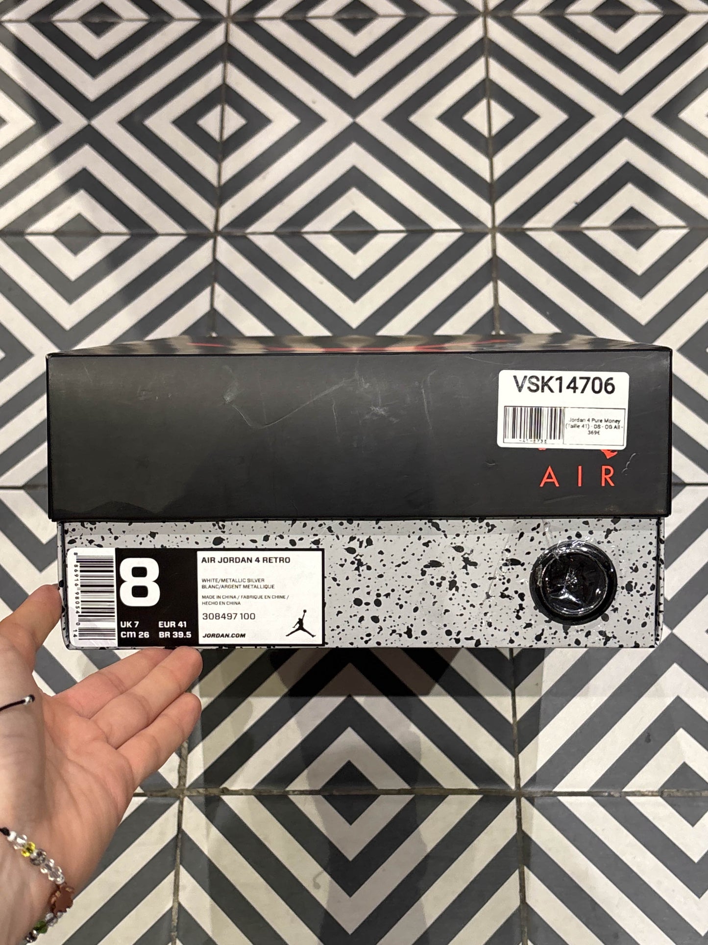 Jordan 4 Pure Money (Taille 41)