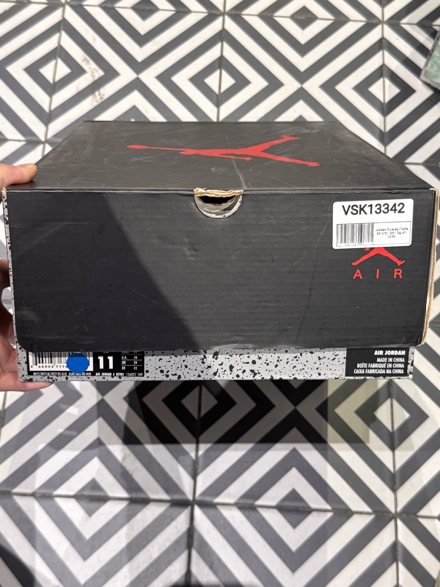 Jordan 5 Laney (Taille 45 1/3)