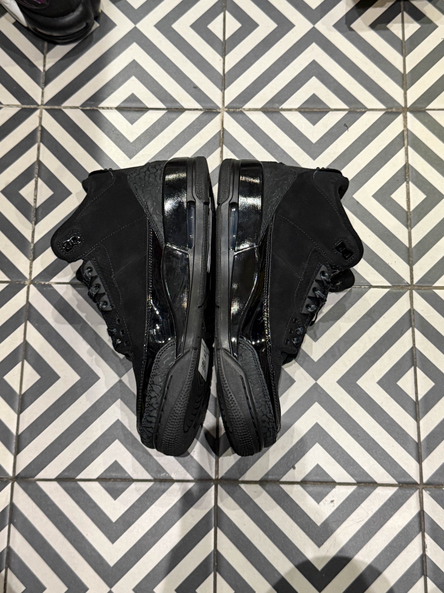 Jordan 3 Black Cat (Taille 44)