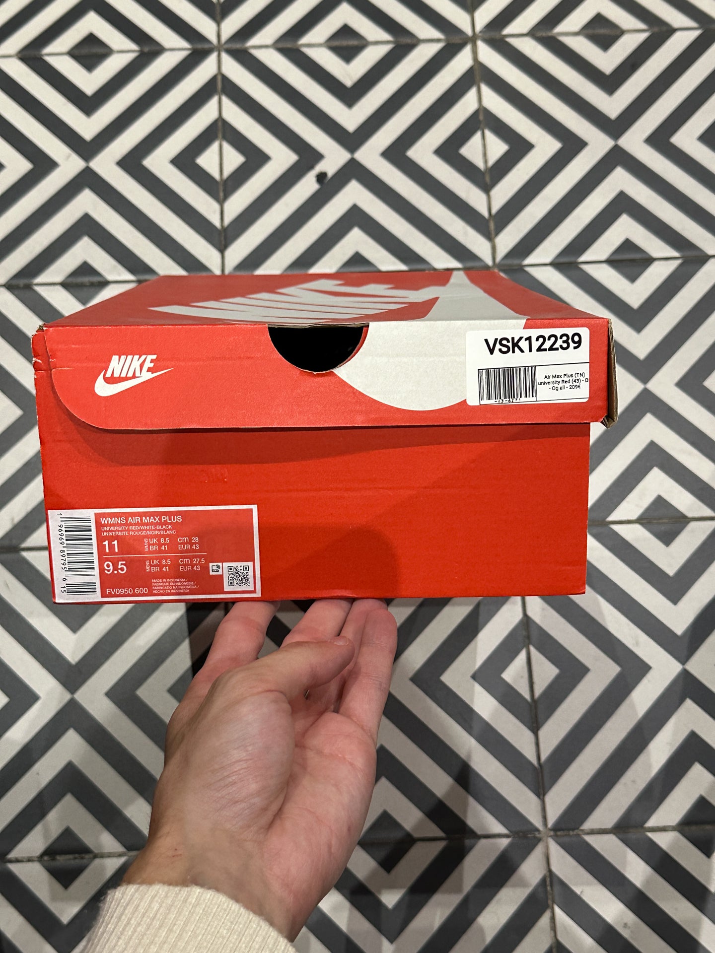 Air Max Plus (TN) university Red (43)