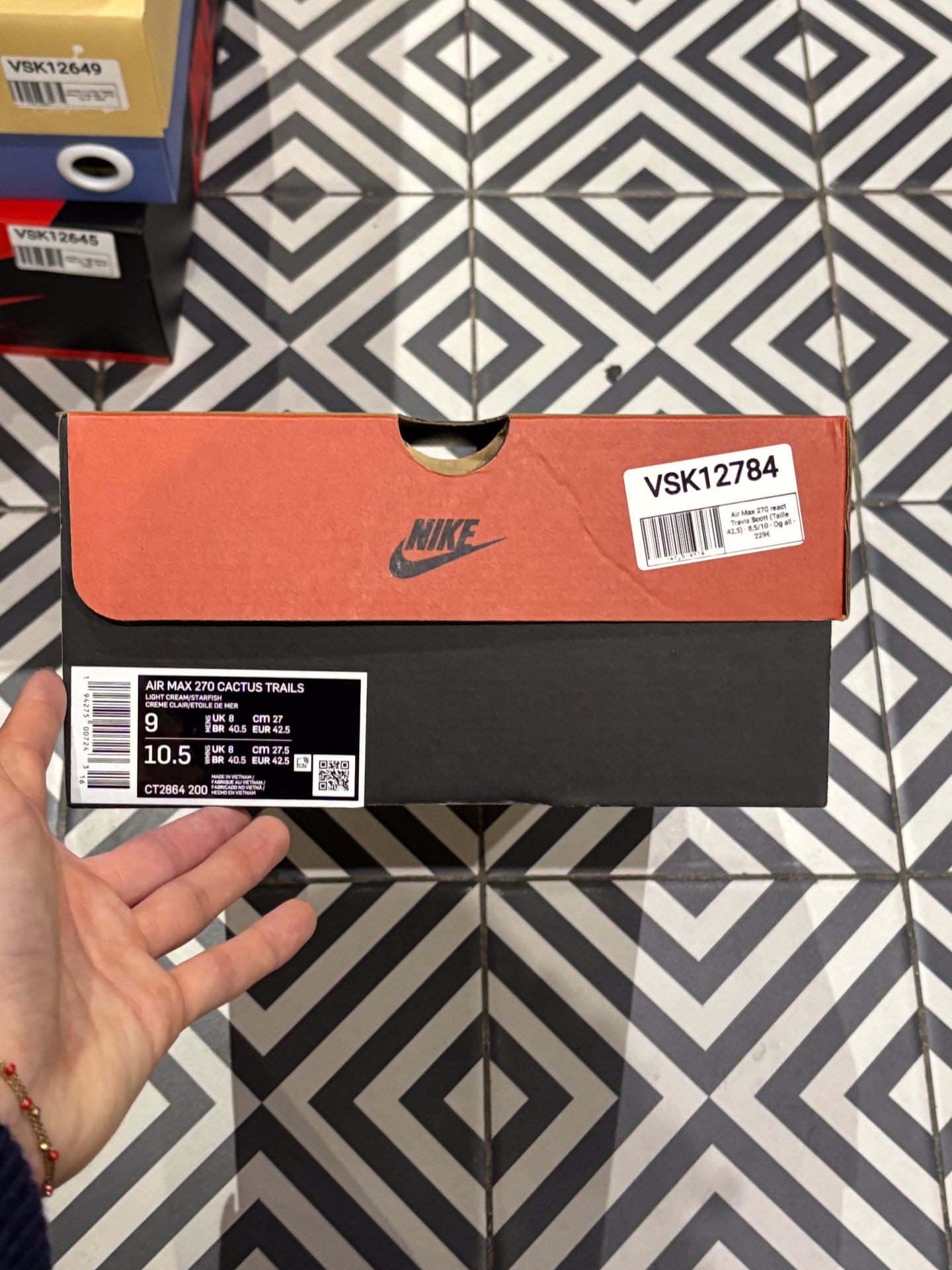 Air Max 270 react Travis Scott (Taille 42,5)