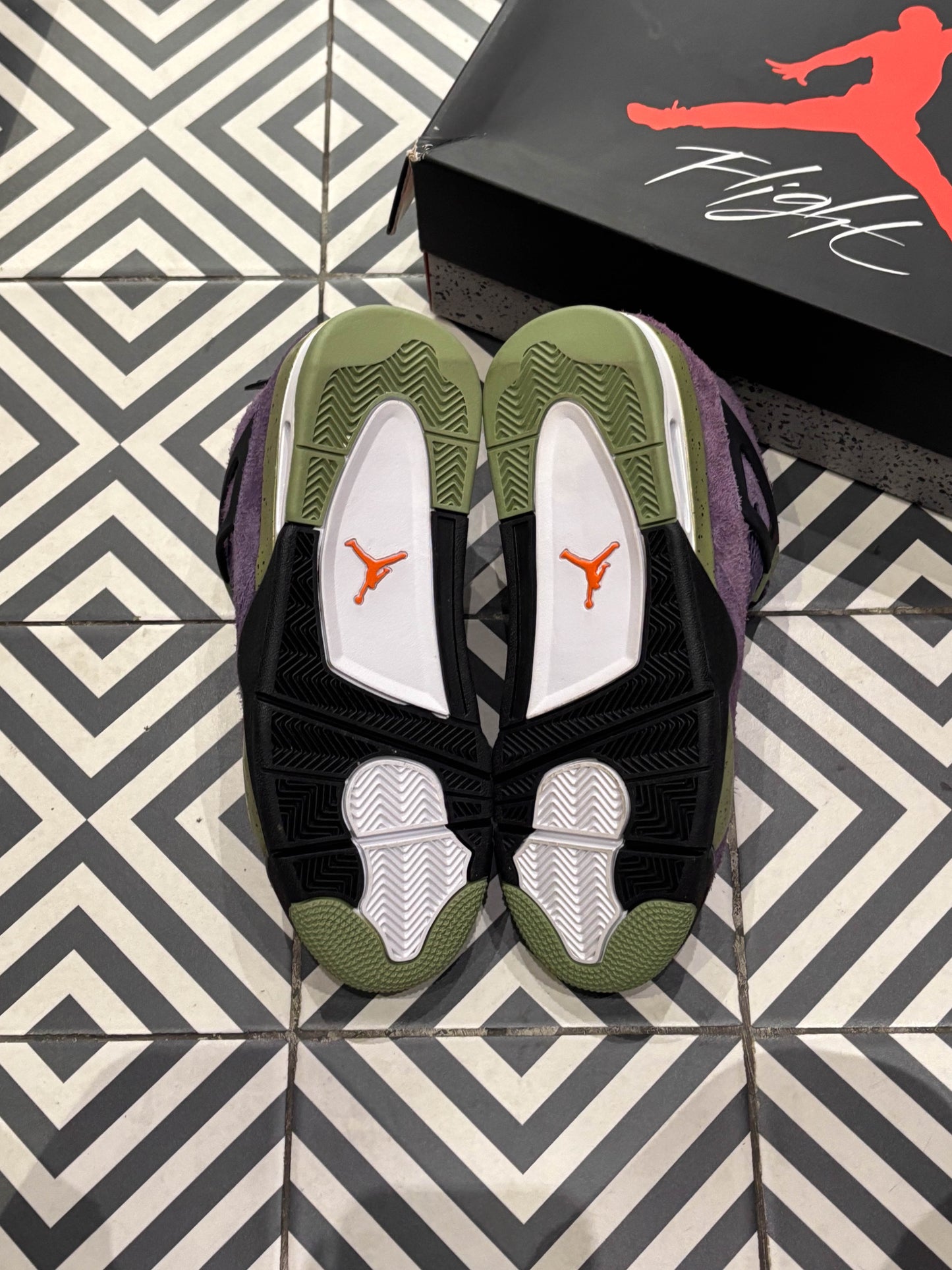 Jordan 4 Canyon purple (Taille 43)