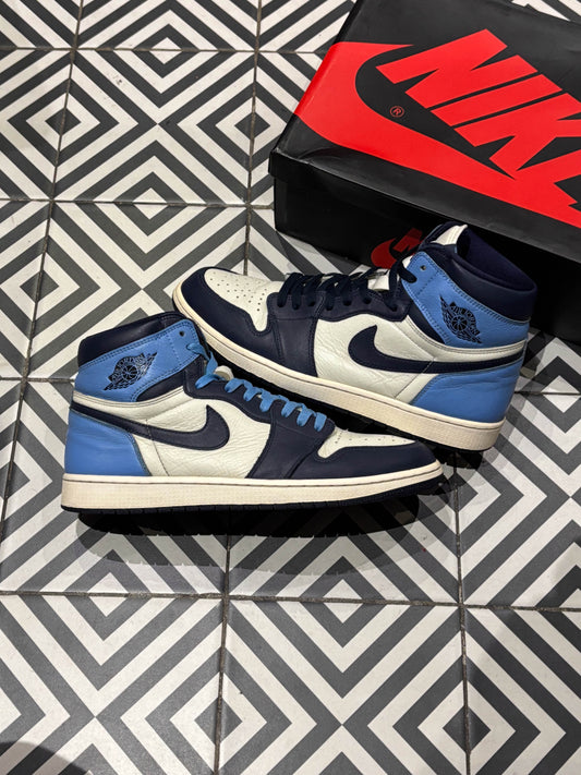 Jordan 1 High Obsidian (Taille 47,5)