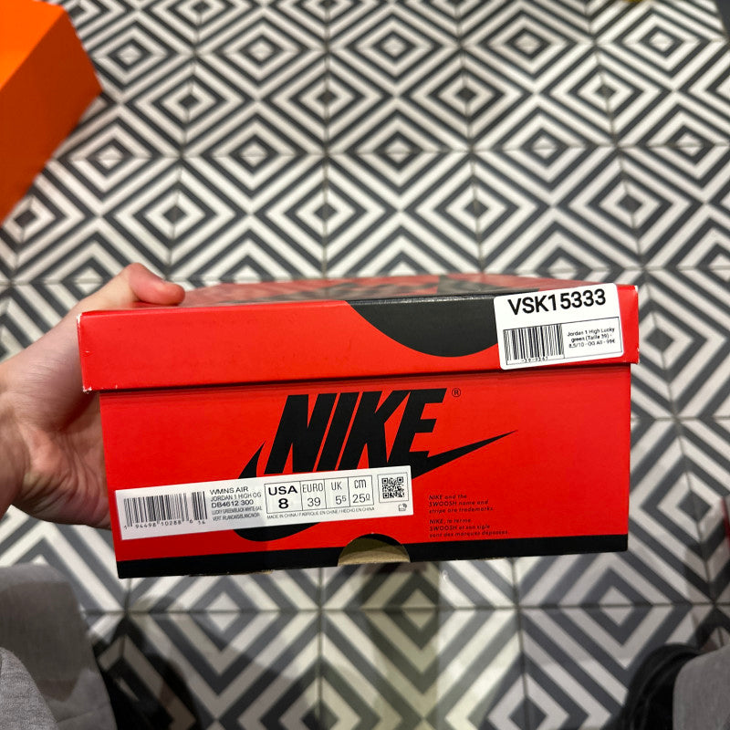 Jordan 1 High Lucky green (Taille 39)
