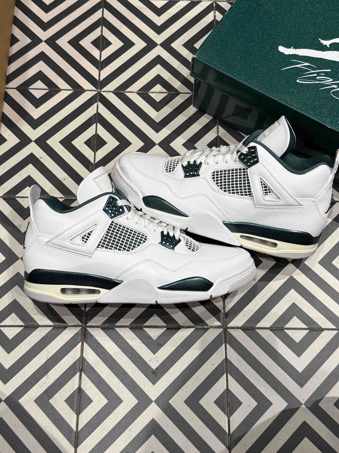 Jordan 4 Oxydized green (Taille 47)